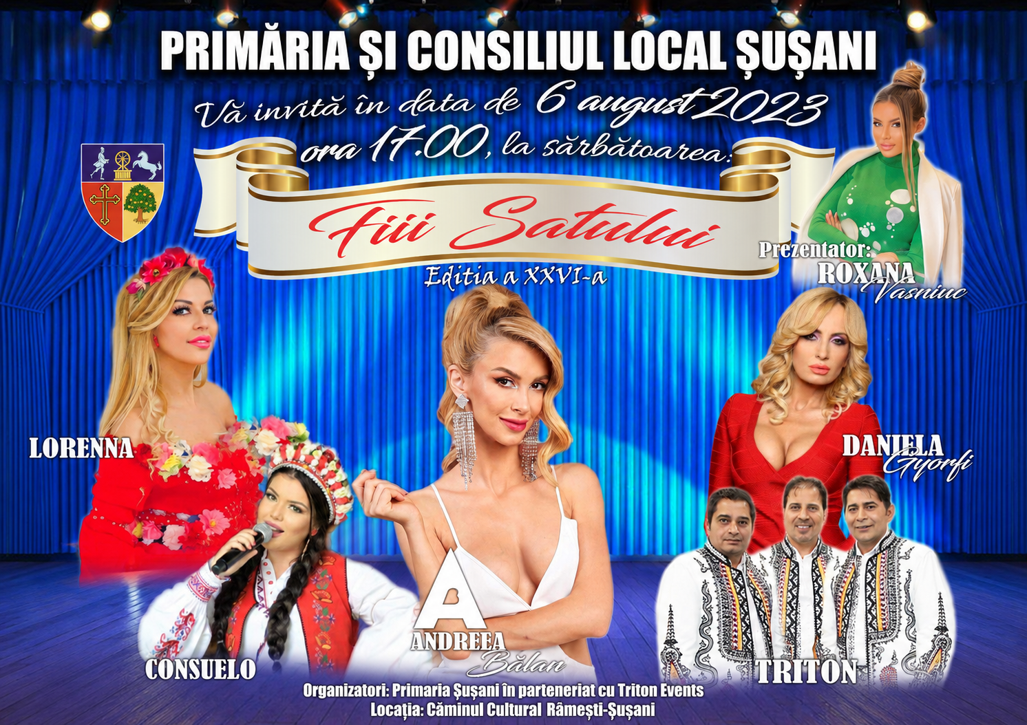 Pregătiri pe ultima sută de metri pentru Ziua Comunei Șușani